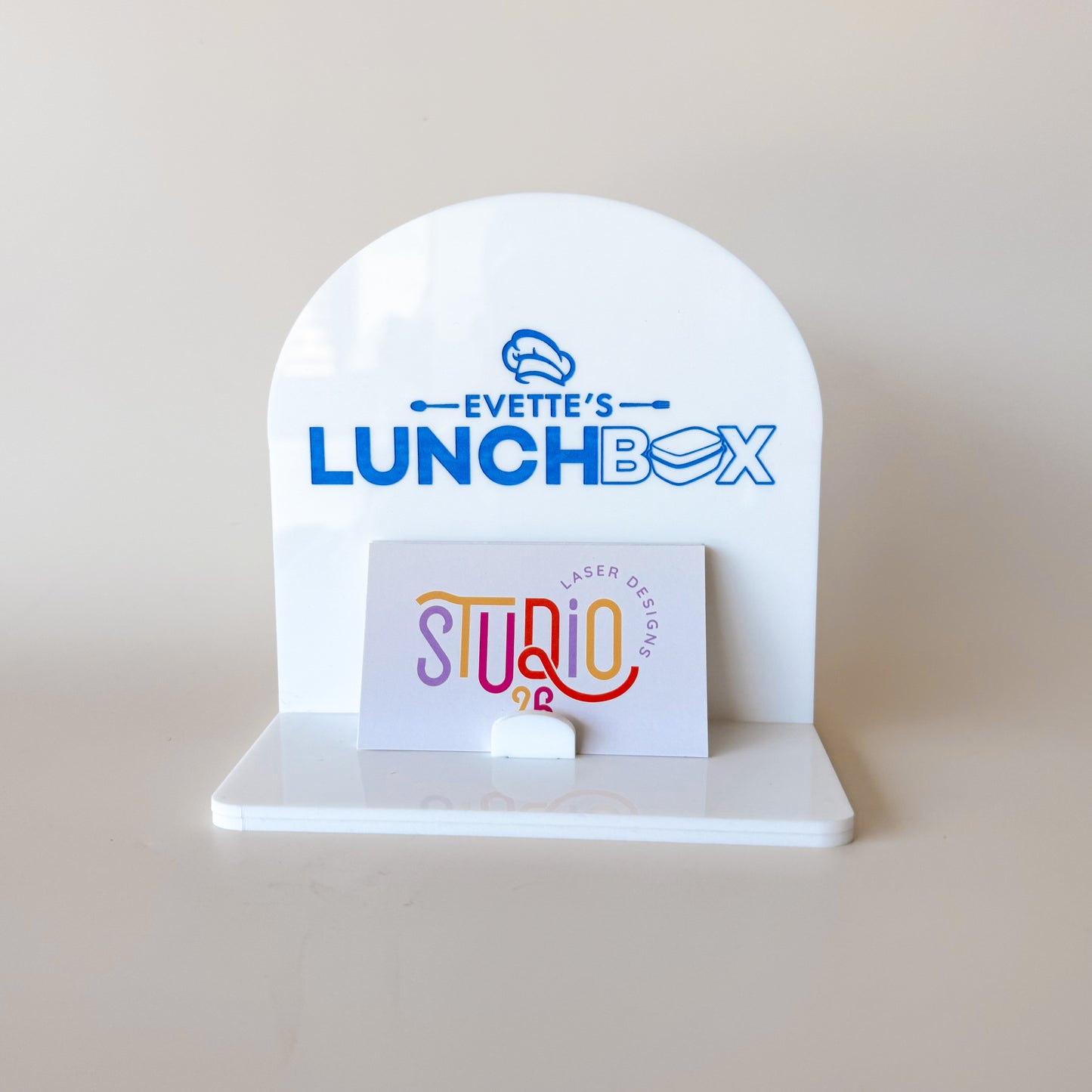 Personalised Logo Business Card Holder
