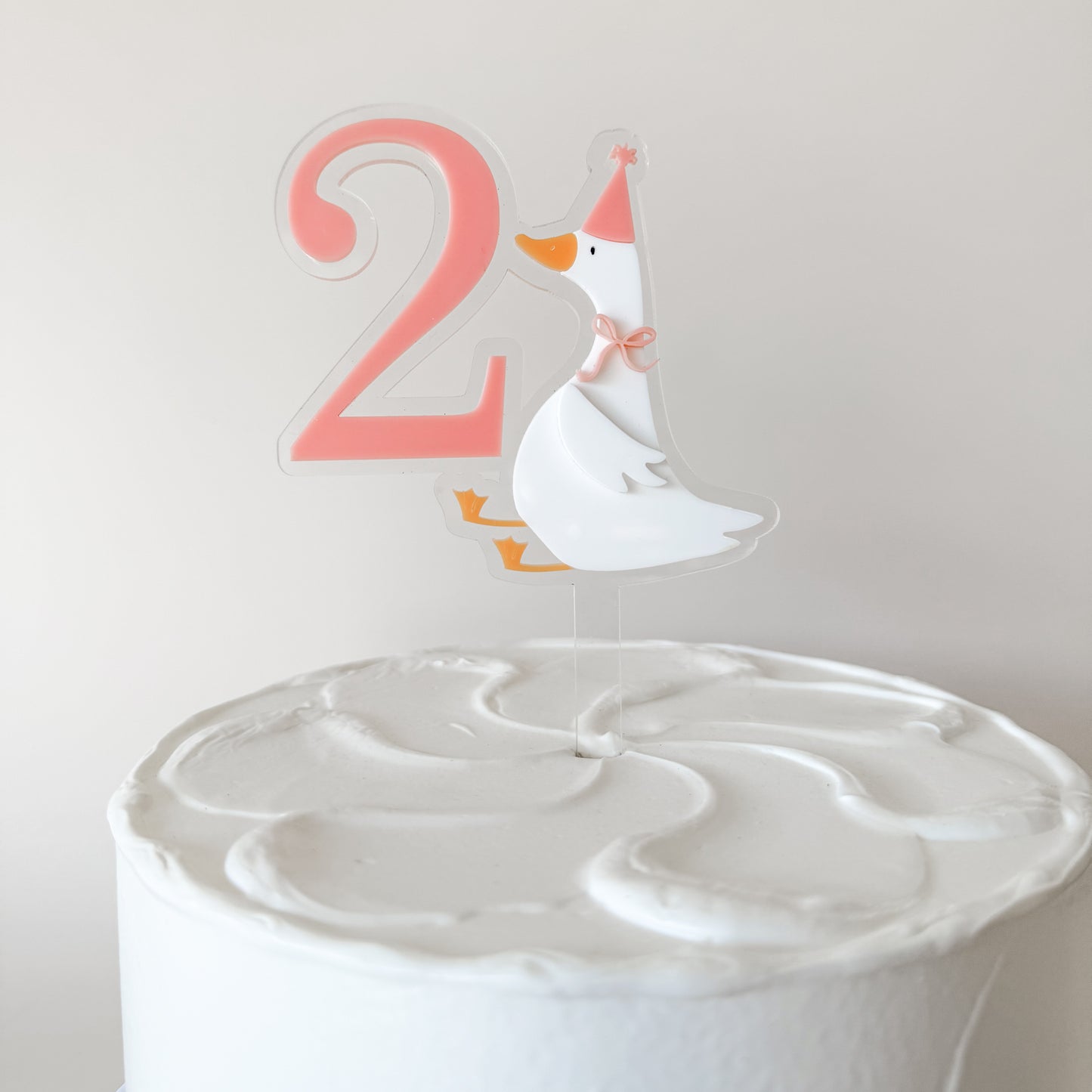 Silly Goose Cake Topper