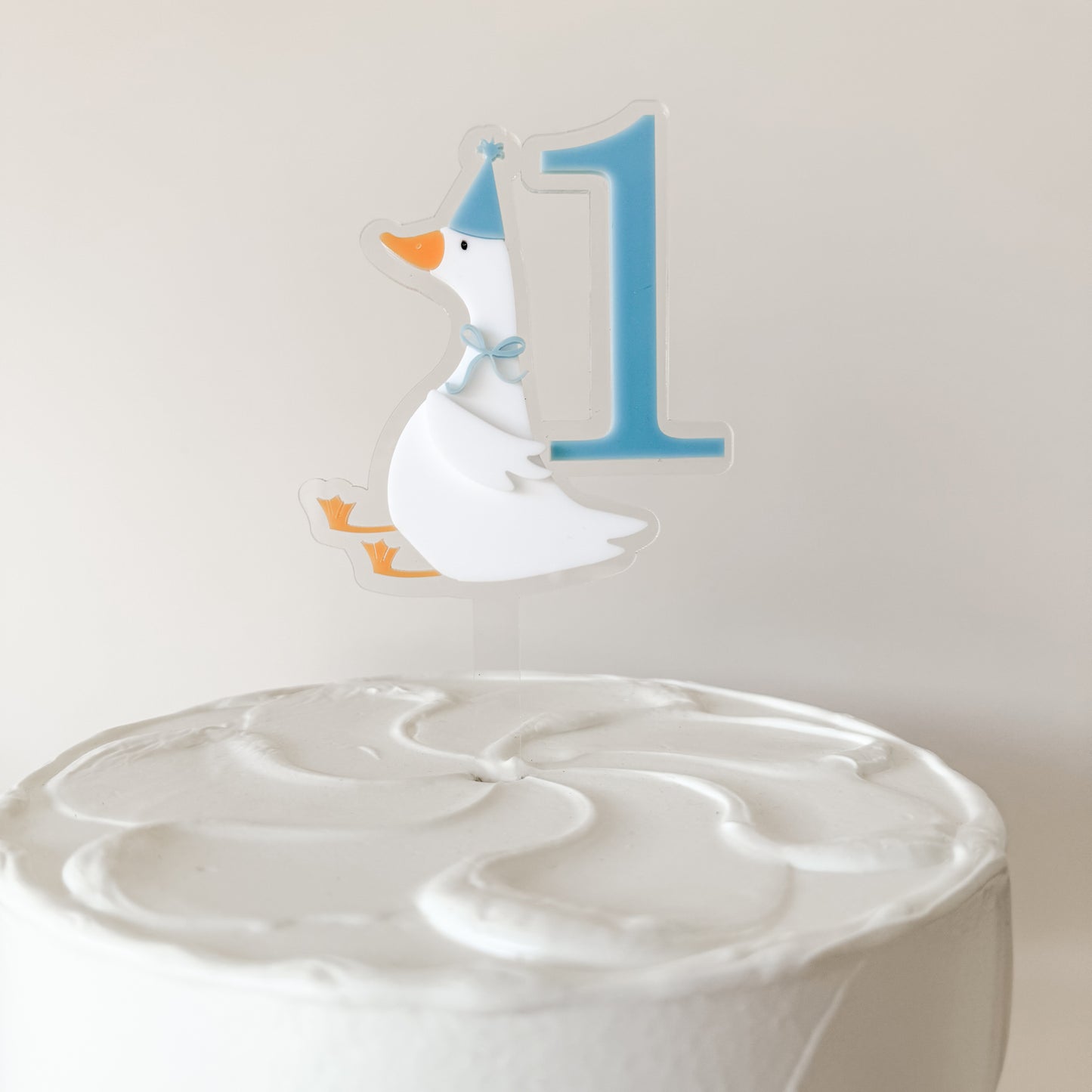 Silly Goose Cake Topper