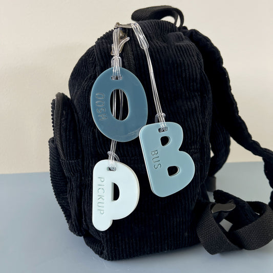 After School Bag Tags Pickup, Bus & OOSH 3pk