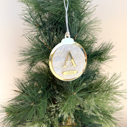 Personalised Pearl Ornament