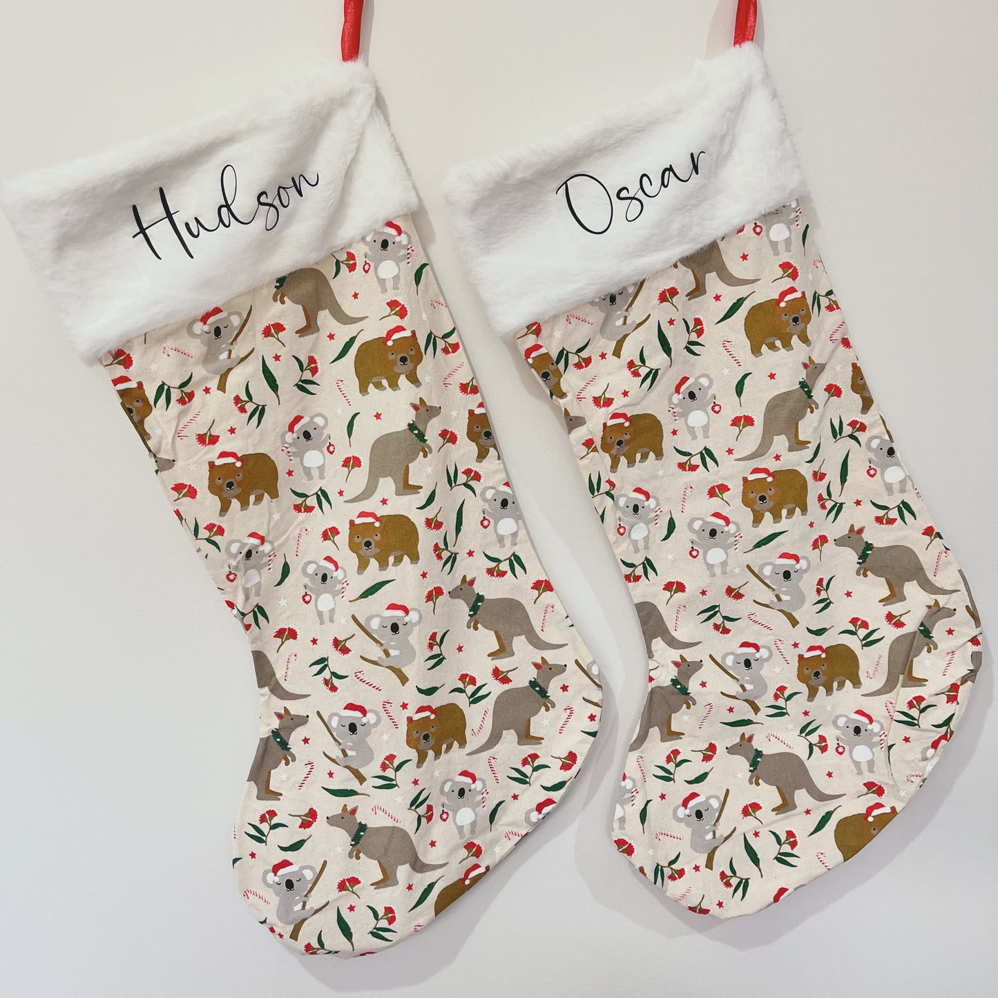 Personalised Stocking Australiana