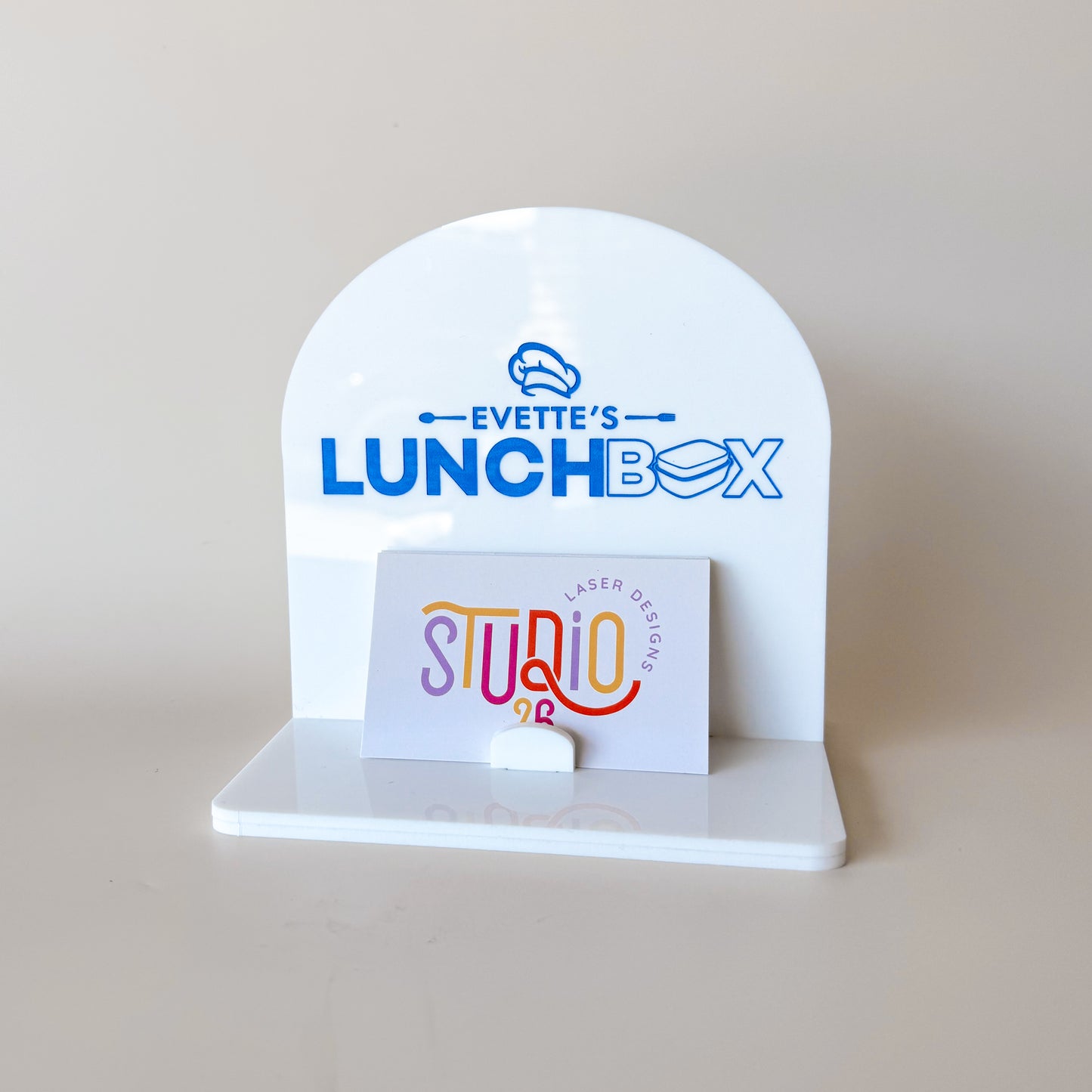 Personalised Logo Business Card Holder