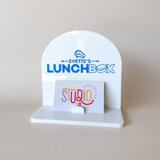 Personalised Logo Business Card Holder