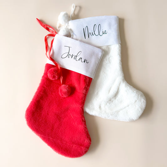 Christmas Stocking - Fluffy