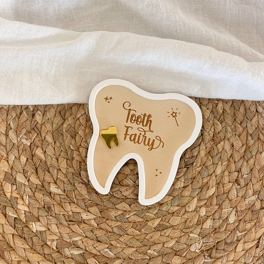 Tooth Fairy Collection Tray Plywood