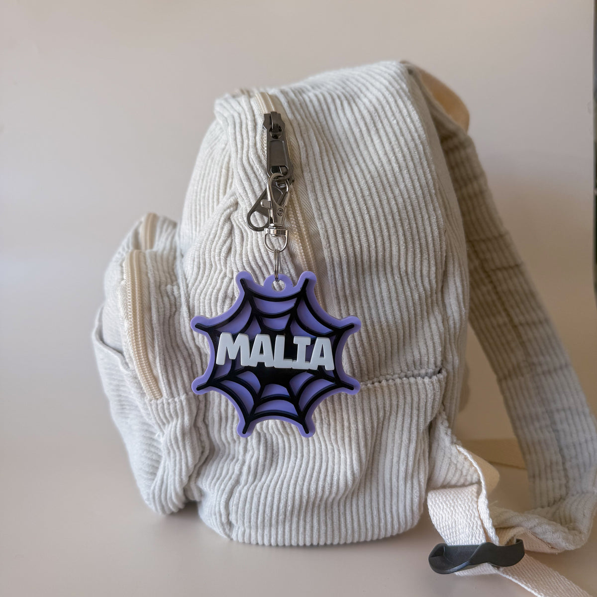 Spider Personalised Bag Tag