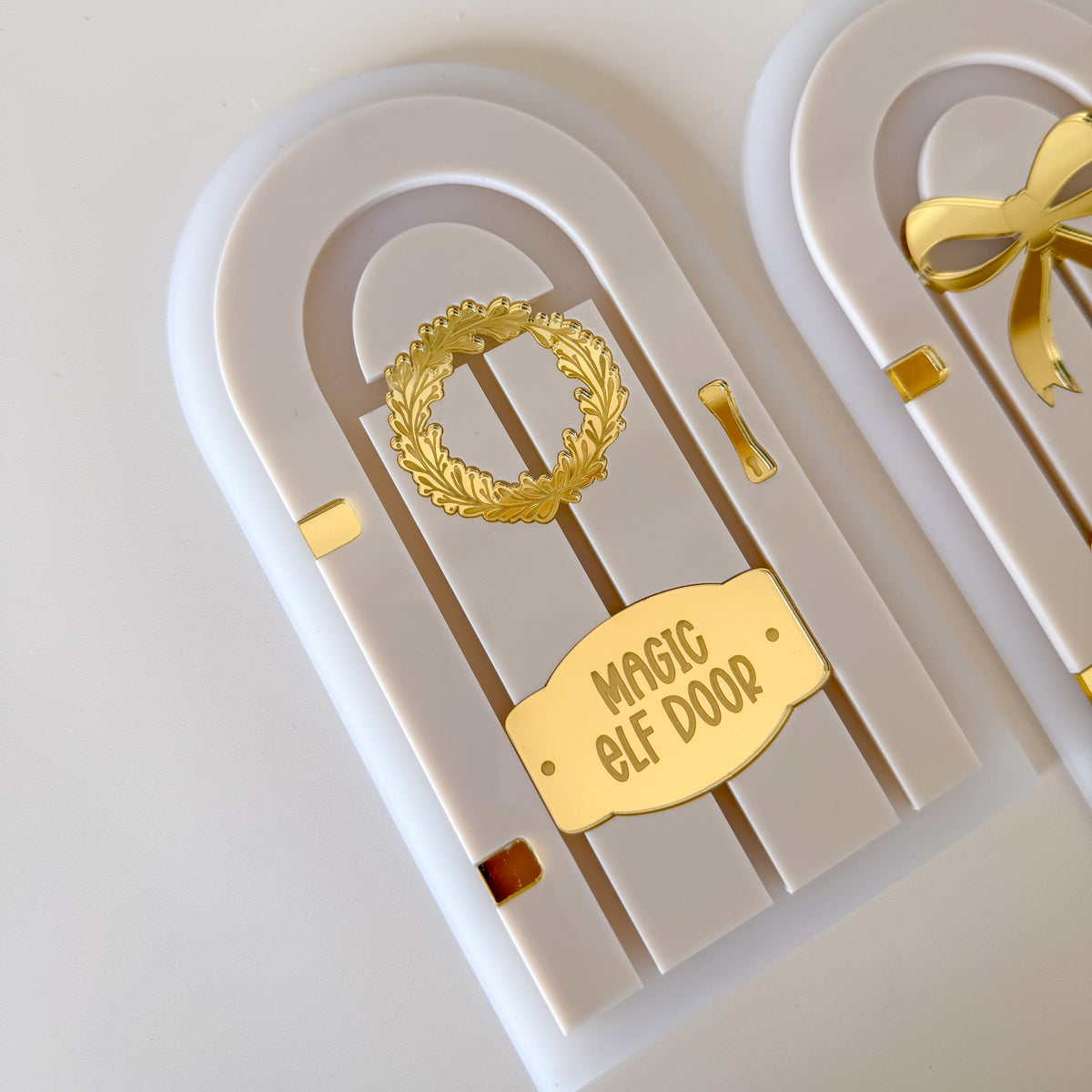 Magic Elf Christmas Door