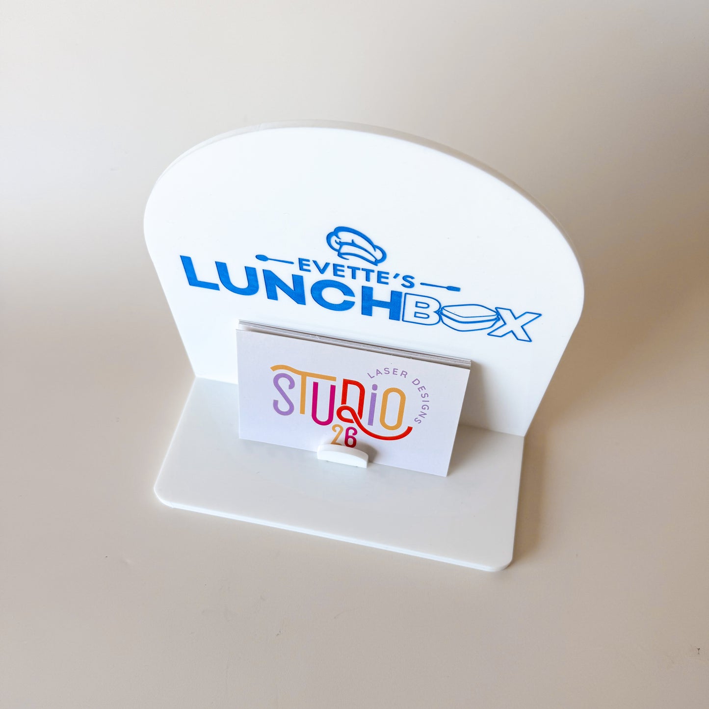 Personalised Logo Business Card Holder