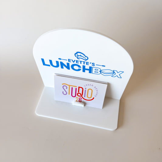 Personalised Logo Business Card Holder