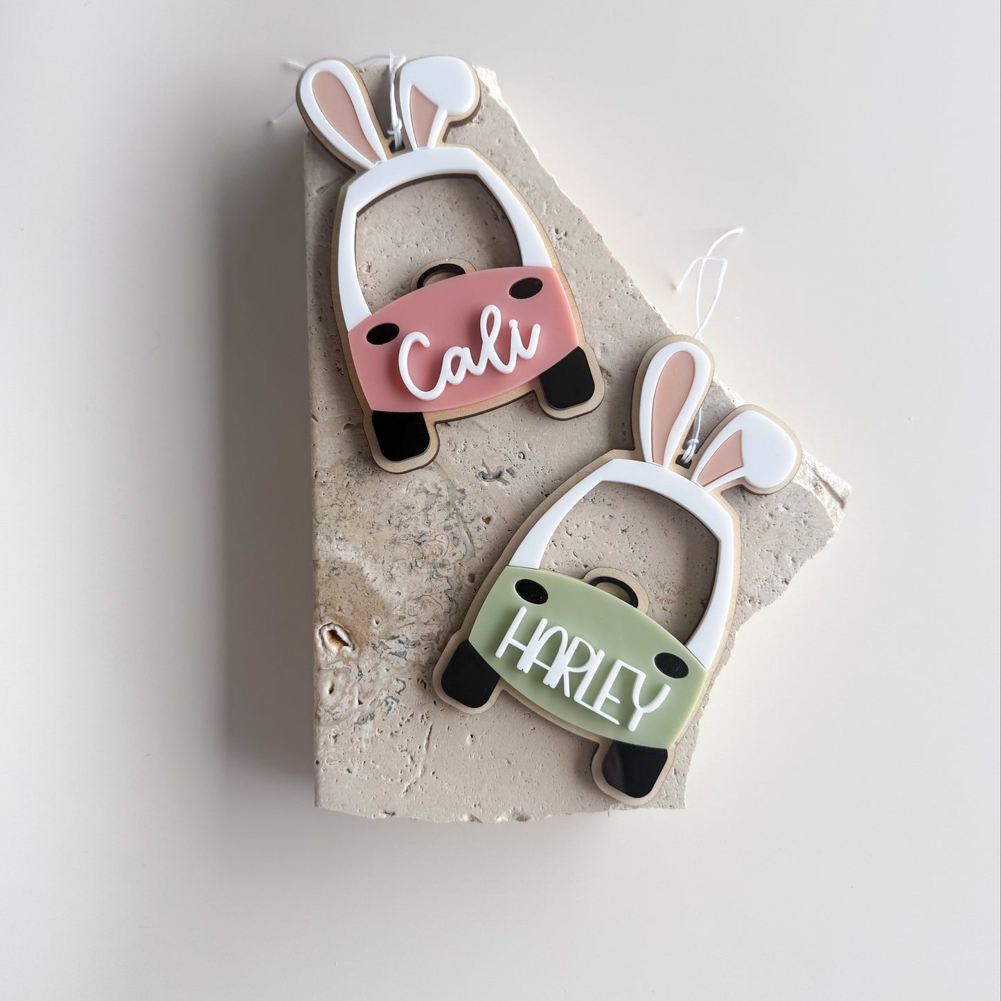 Cozy Car Easter Basket Tag