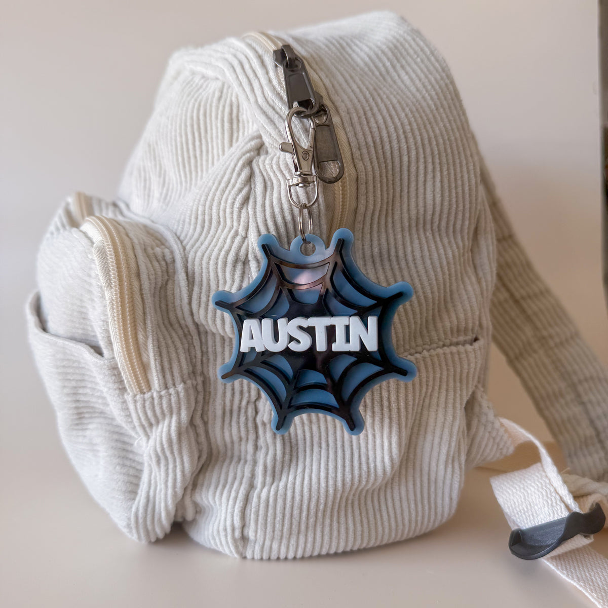 Spider Personalised Bag Tag