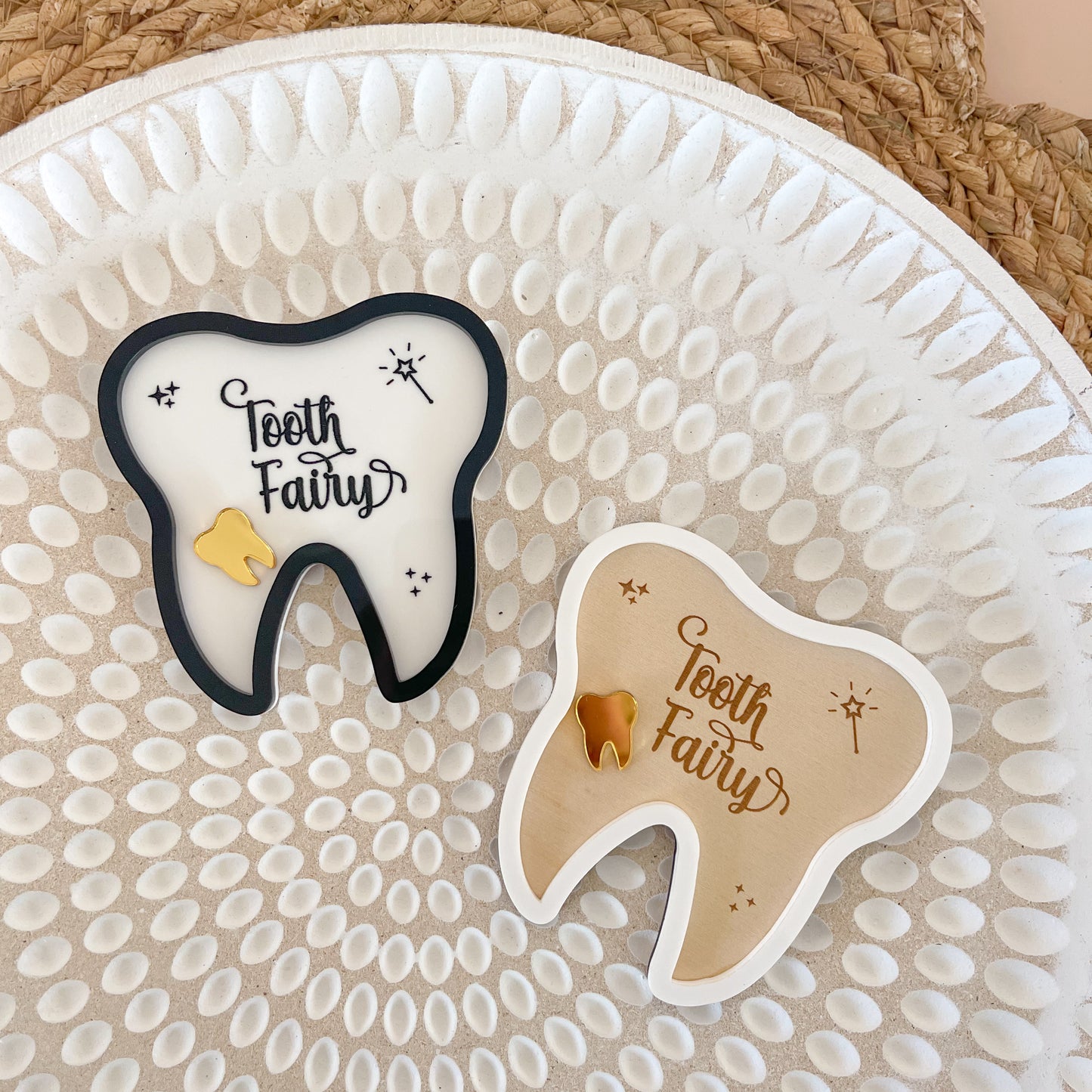 Tooth Fairy Collection Tray Plywood