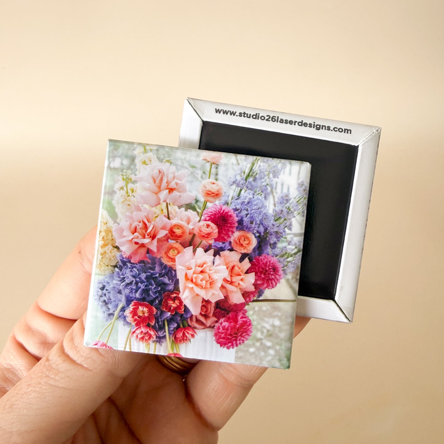 Custom Square Photo Magnets