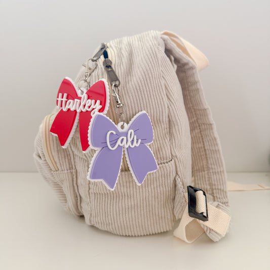 Personalised Bow Keyring