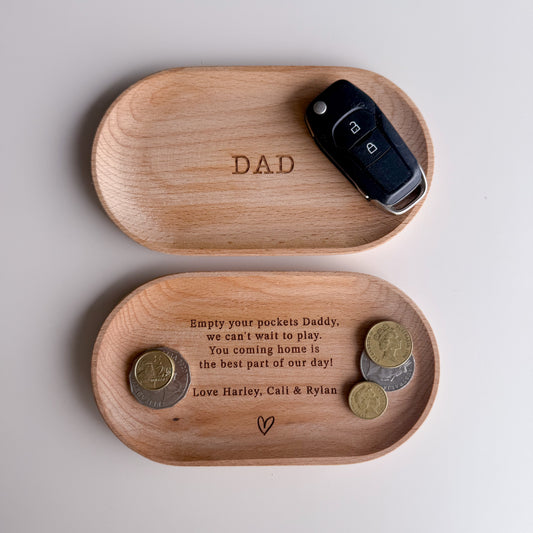Father's Day Trinket Tray