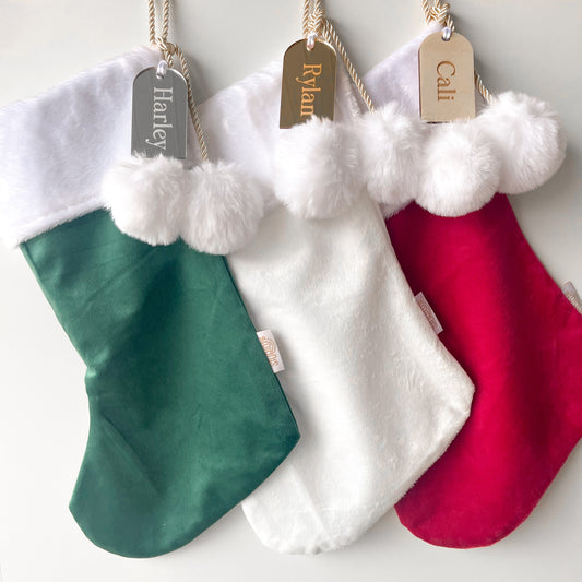 Christmas Stocking - Plush Velvet