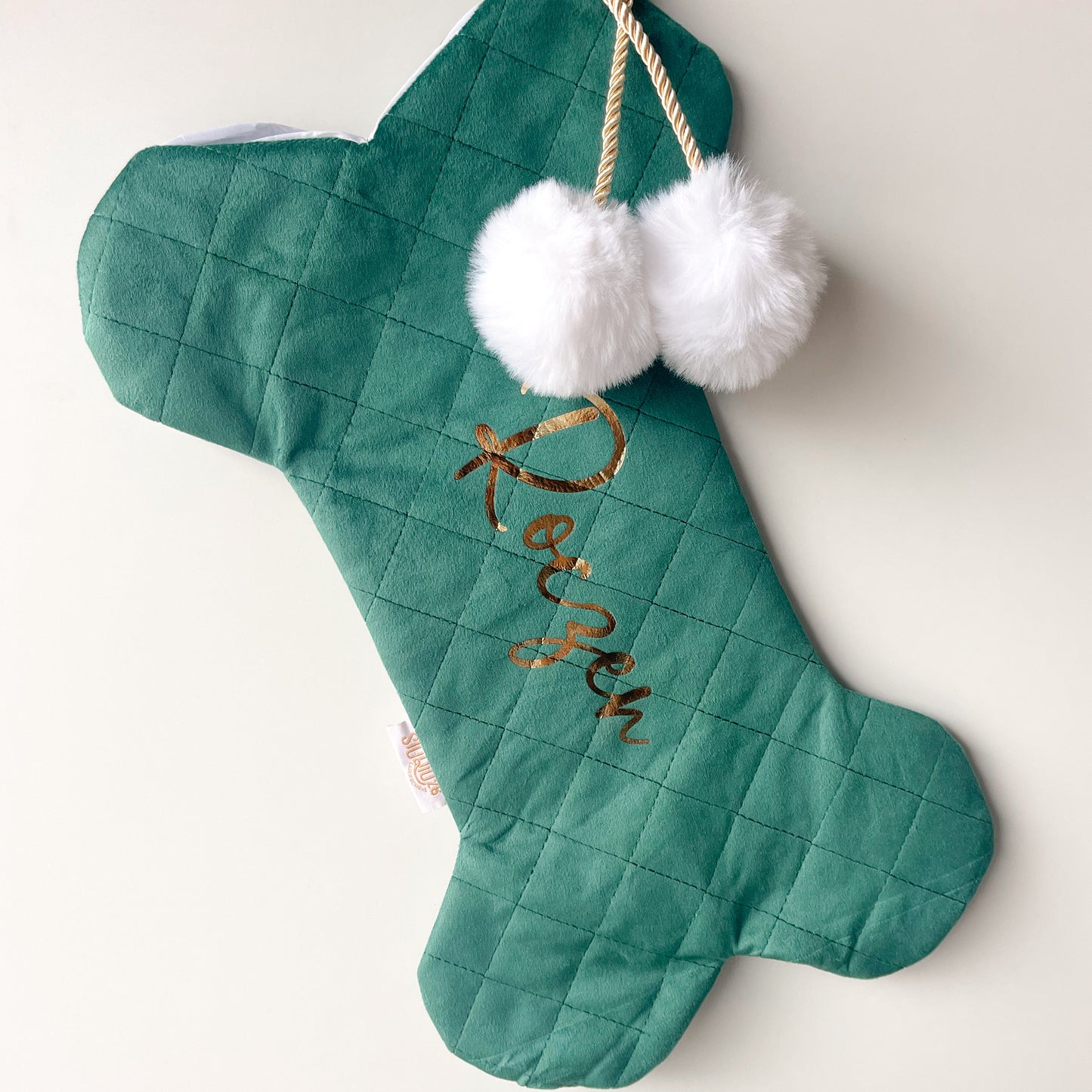 Christmas Stocking - Dog Cat Velvet