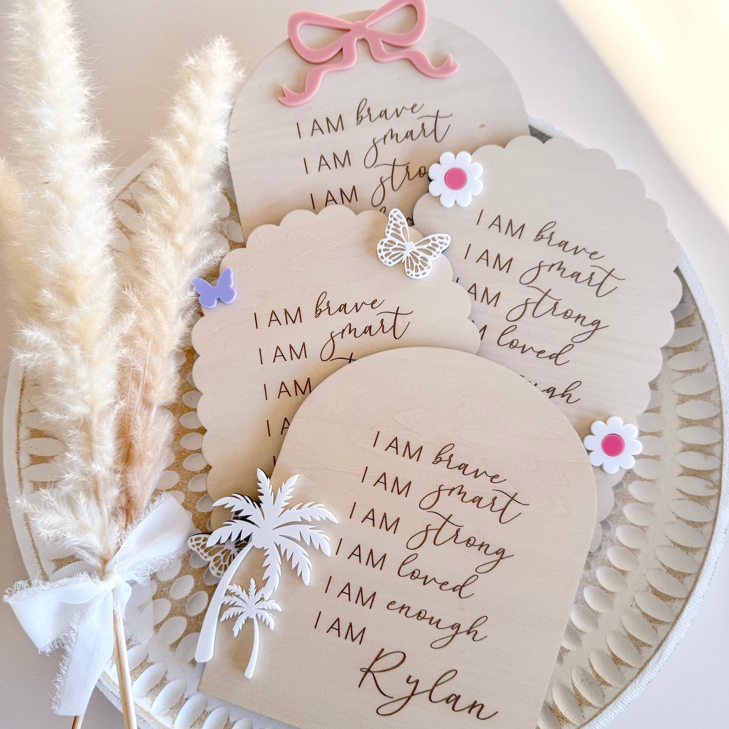 Personalised Affirmation Plaque