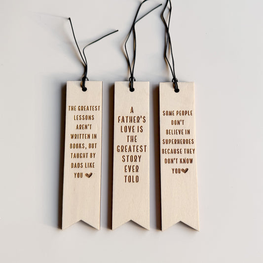 Father's Day Bookmark