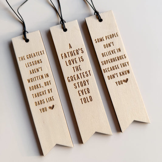 Father's Day Bookmark