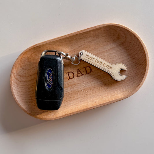 Father's Day Spanner Keyring