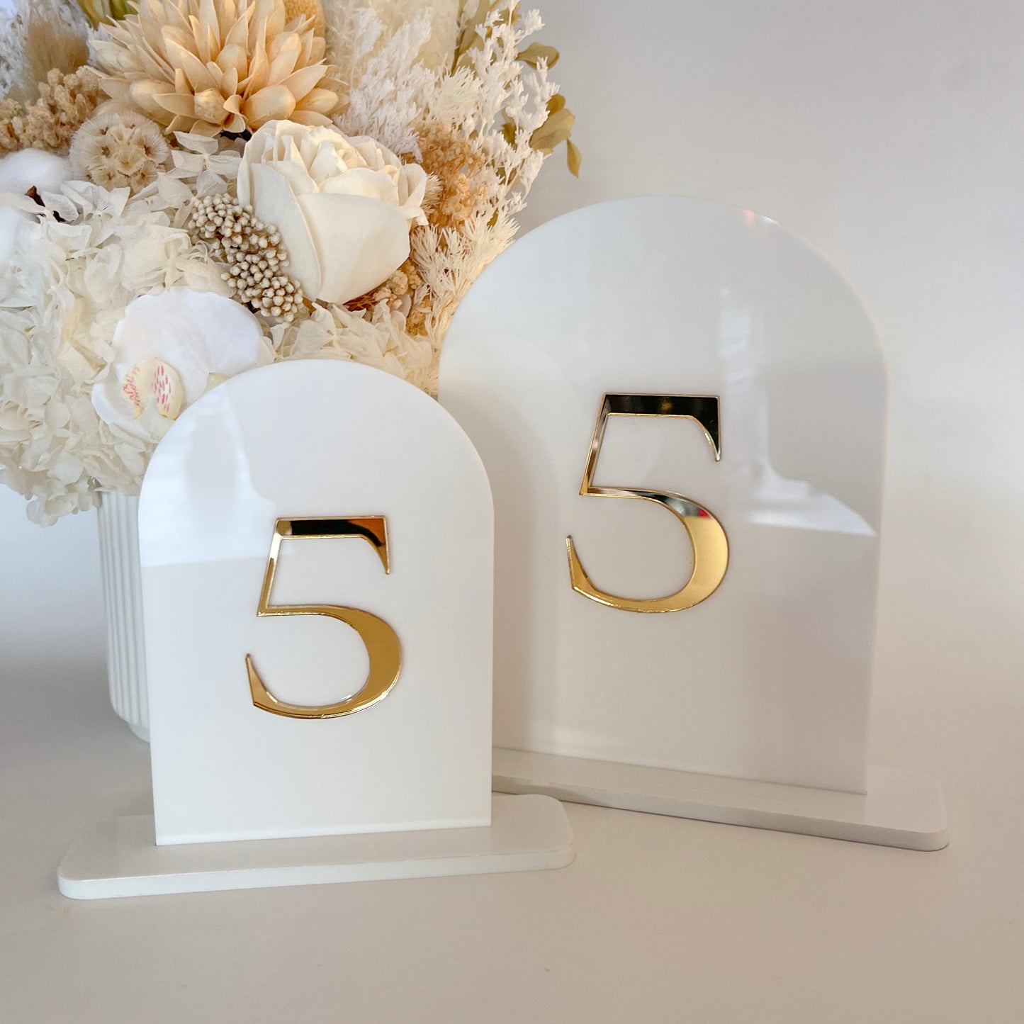 Acrylic Event Table Number Signs