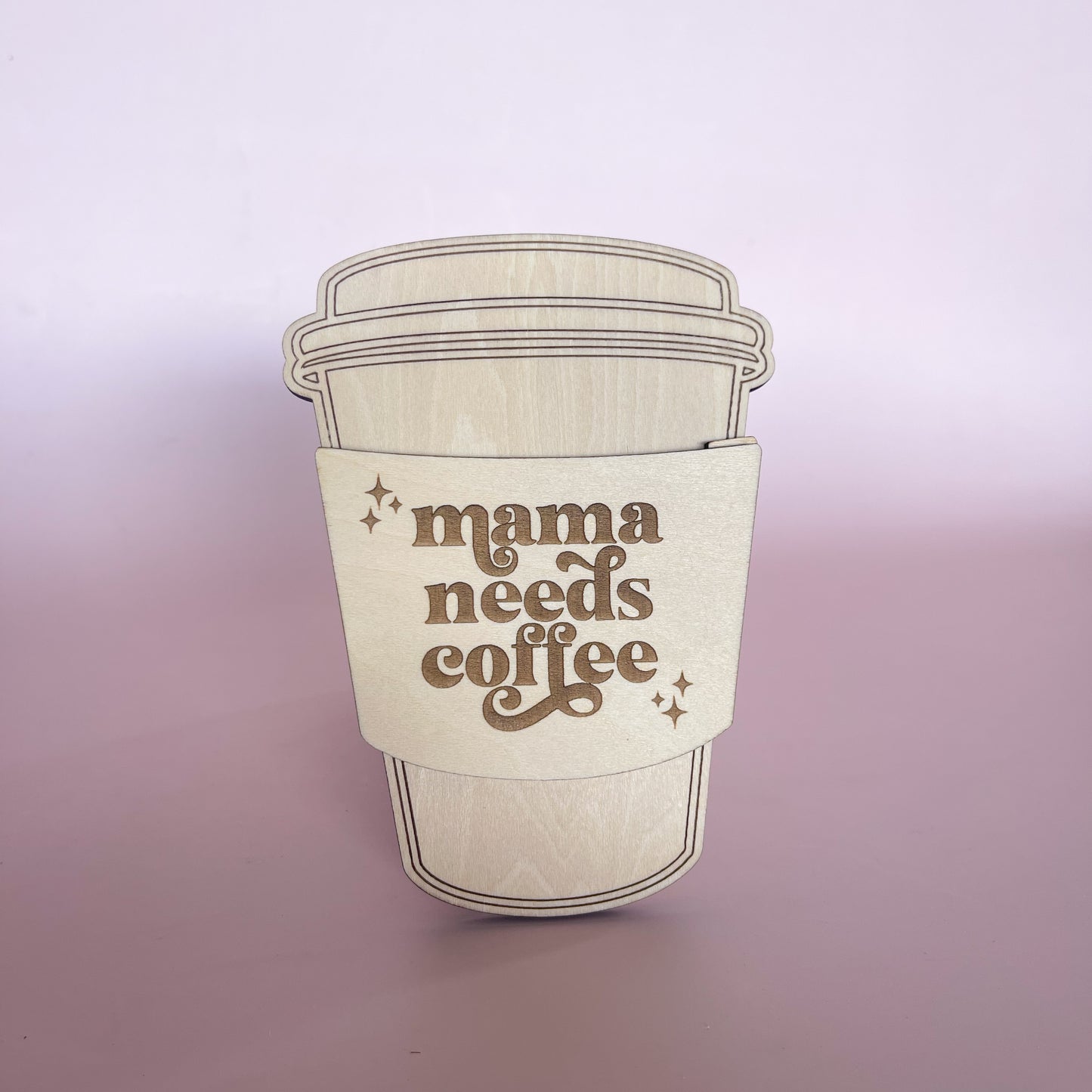 Mother's Day Coffee Cup Gift Card Holder