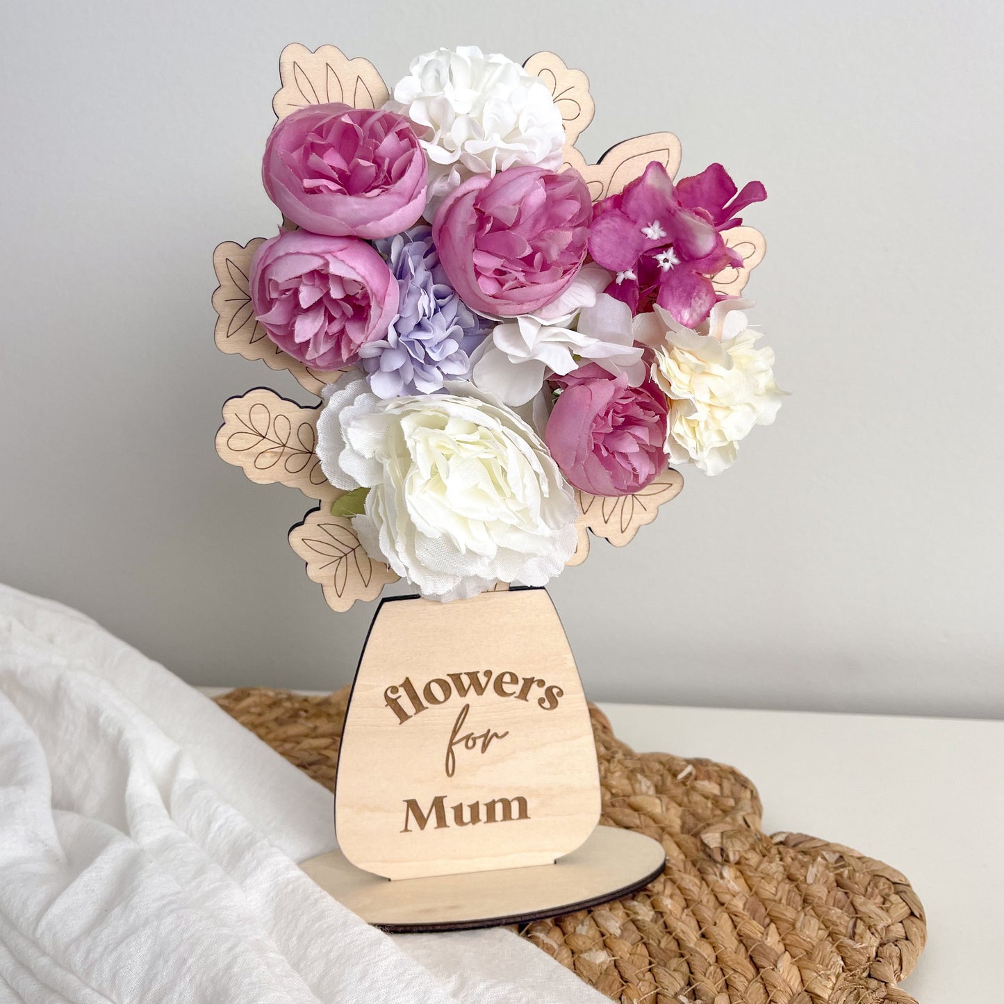 Mother's Day Flower's For Mum Stand