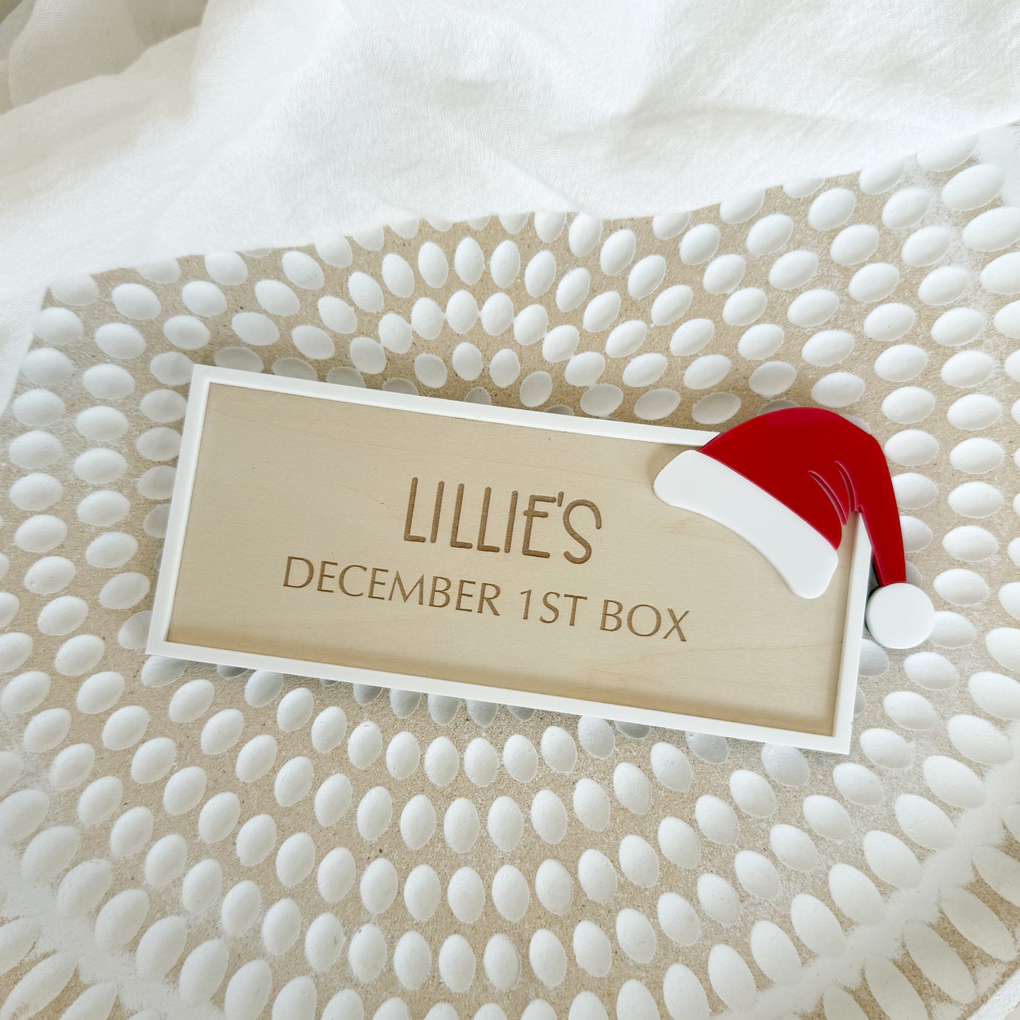 Christmas Crate Plaque