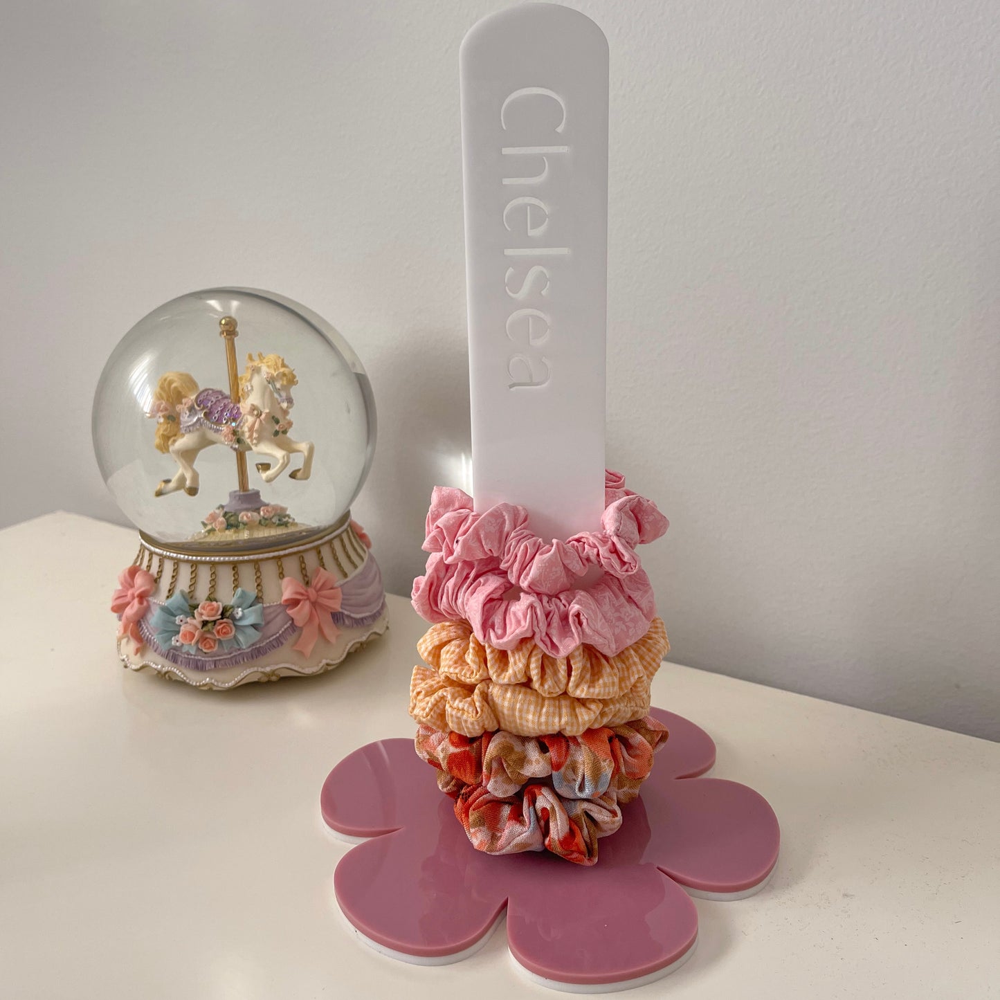 Acrylic Scrunchie Holder