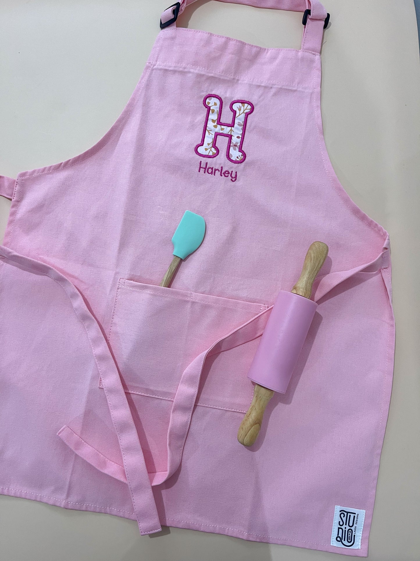 Personalised Embroidered Initial Apron