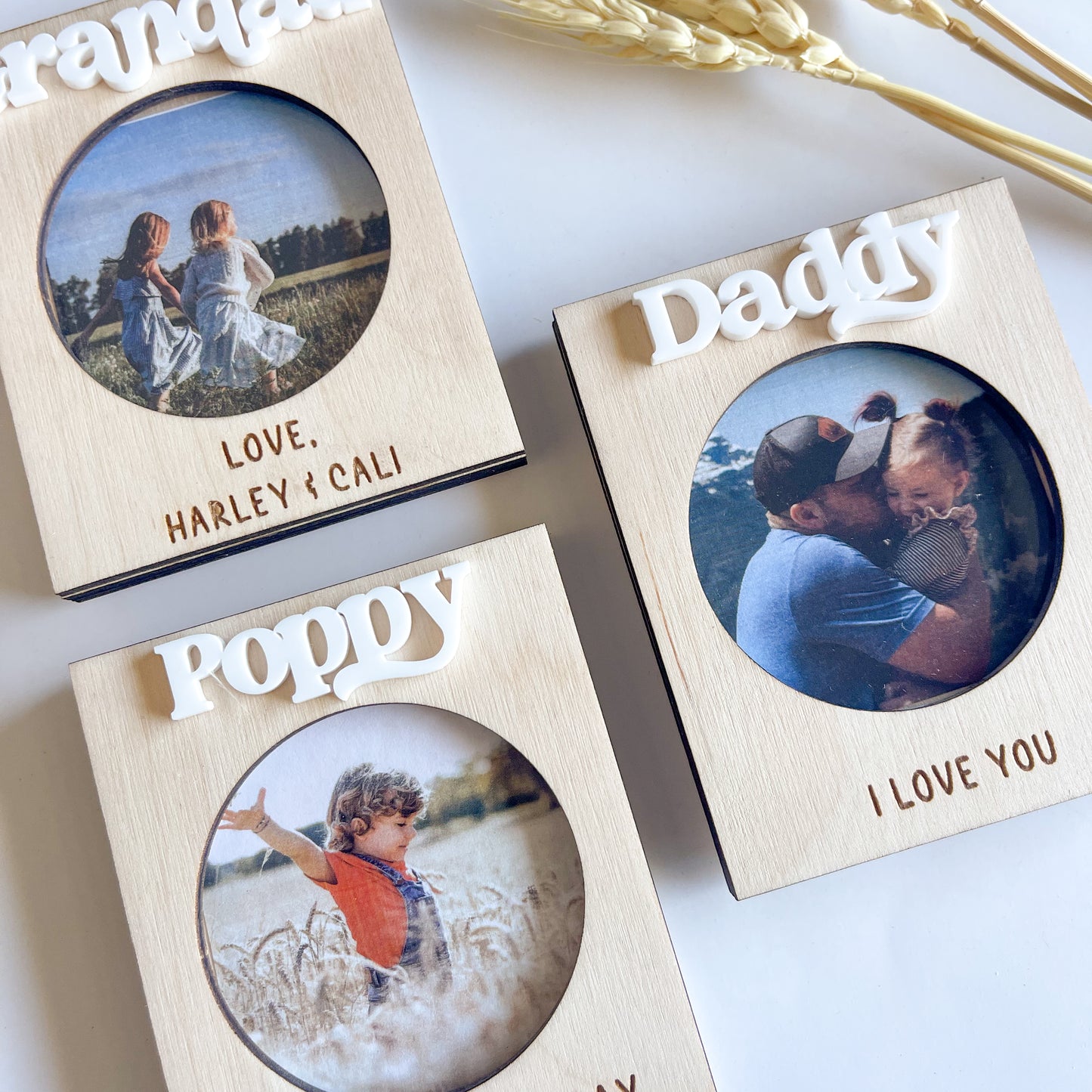 Father's Day Magnetic Photo Frame