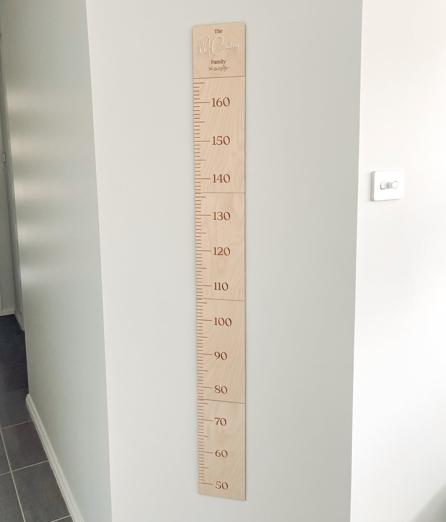 Growth Height Chart - Family