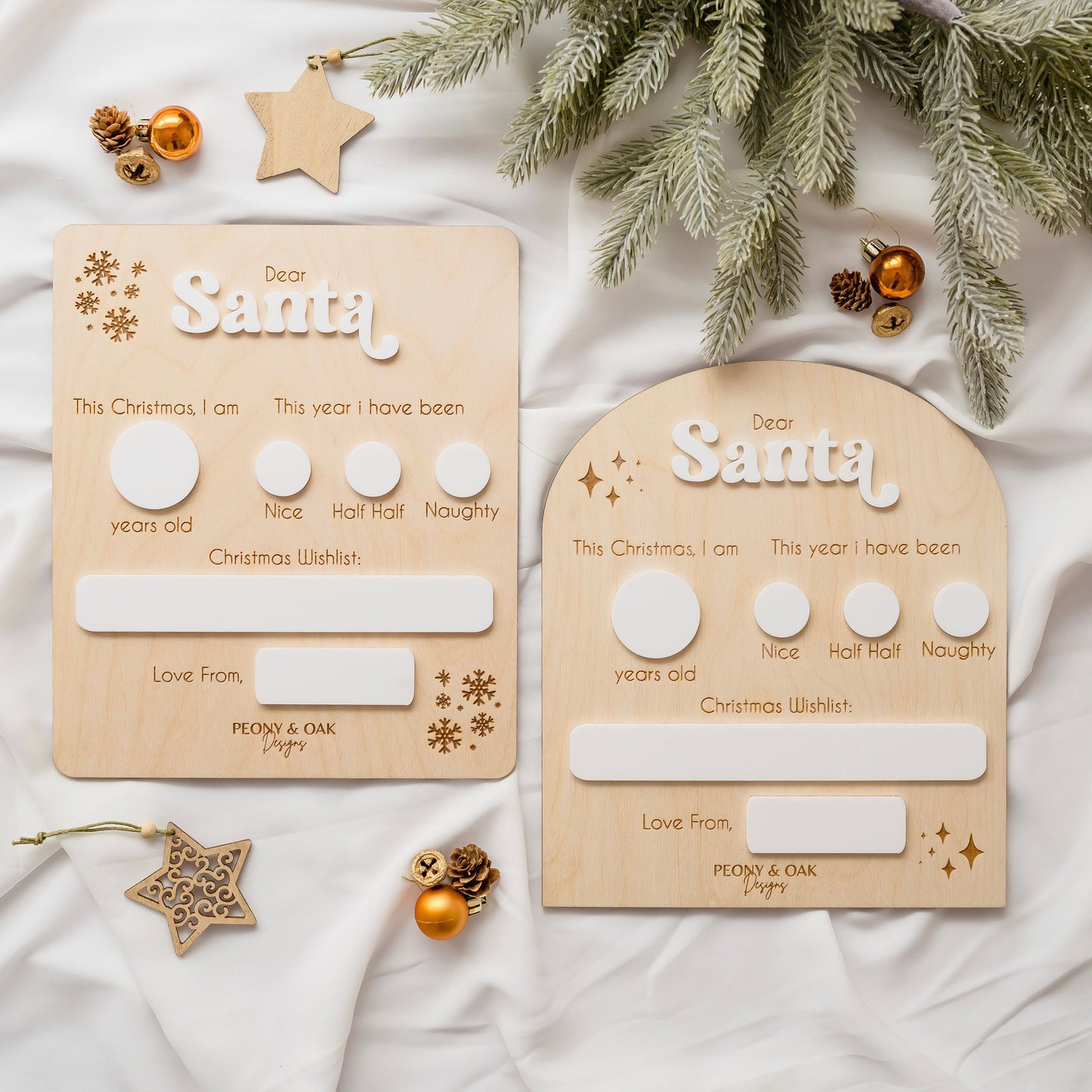 Letter to Santa Re-usable Board