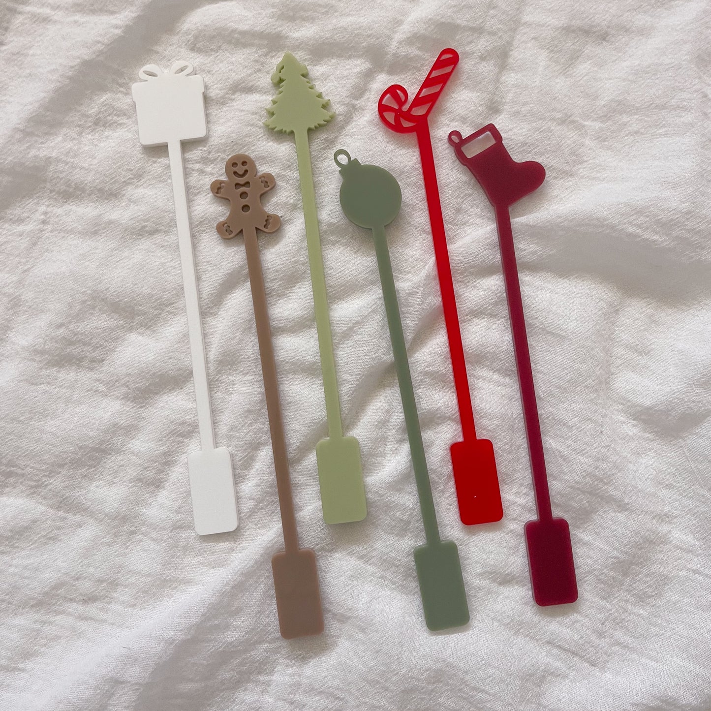 Christmas Drink Stirrer 6 pack