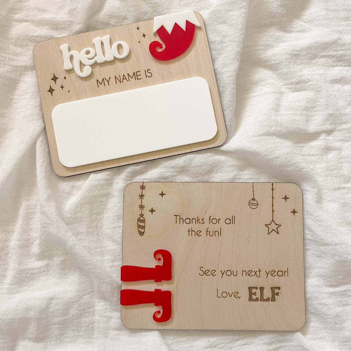 Elf Note Bundle - Hello & Goodbye