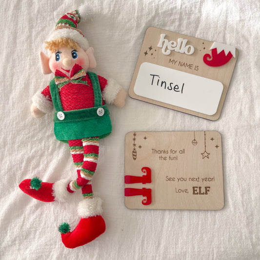 Elf Note Bundle - Hello & Goodbye