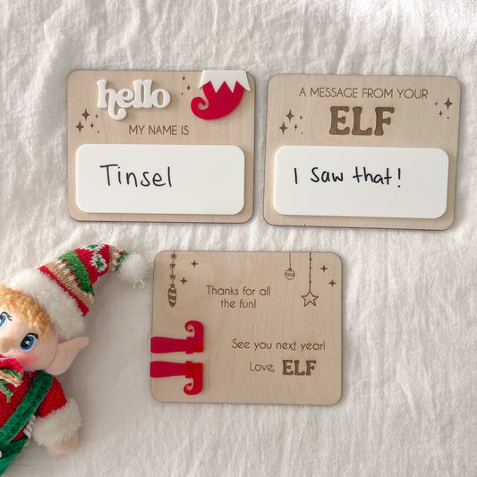 Elf Note Bundle - Hello, Goodbye & Note