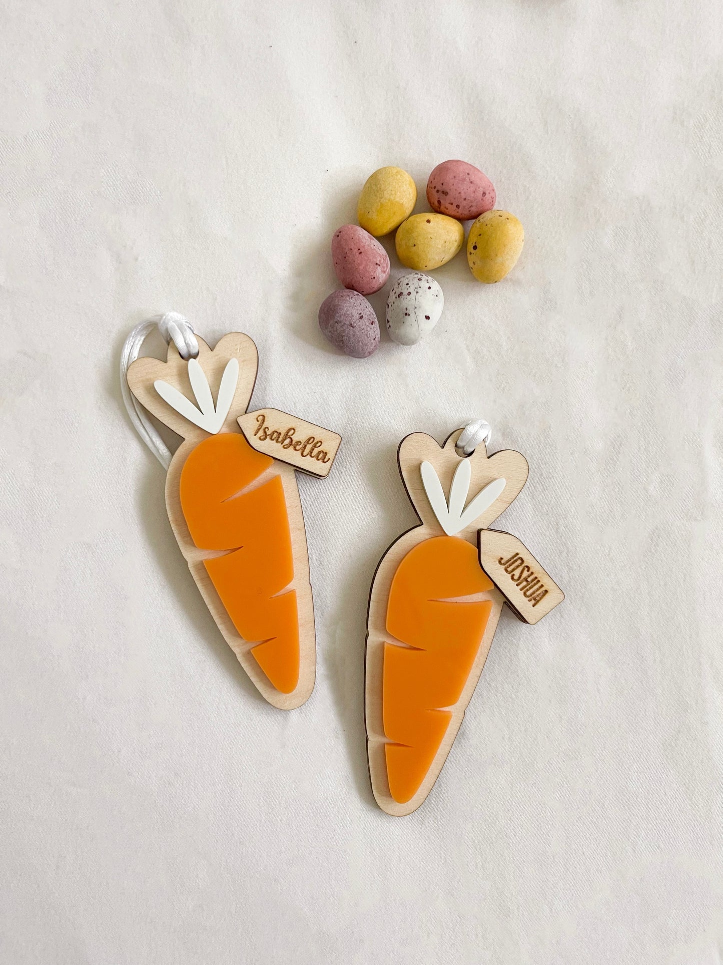 Carrot Easter Basket Tag